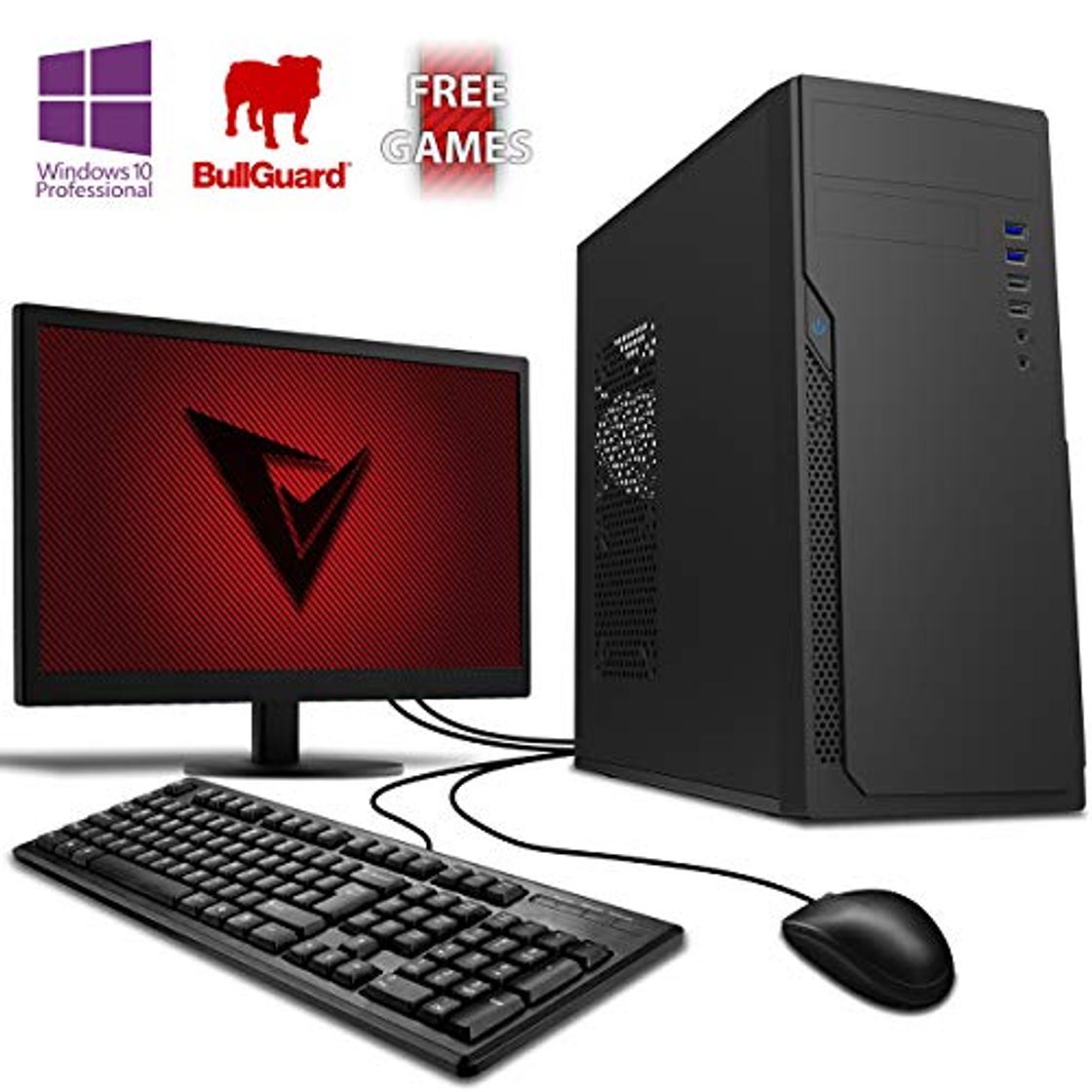 Social Vibox Work Station 9 Gaming PC Ordenador de sobremesa con Cupón de