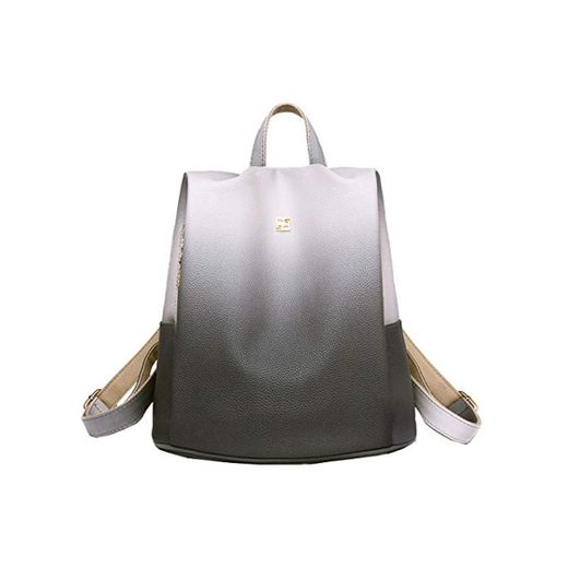 Mochila de Mochila para Mujer antirrobo Bolso de Viaje de Mochila para