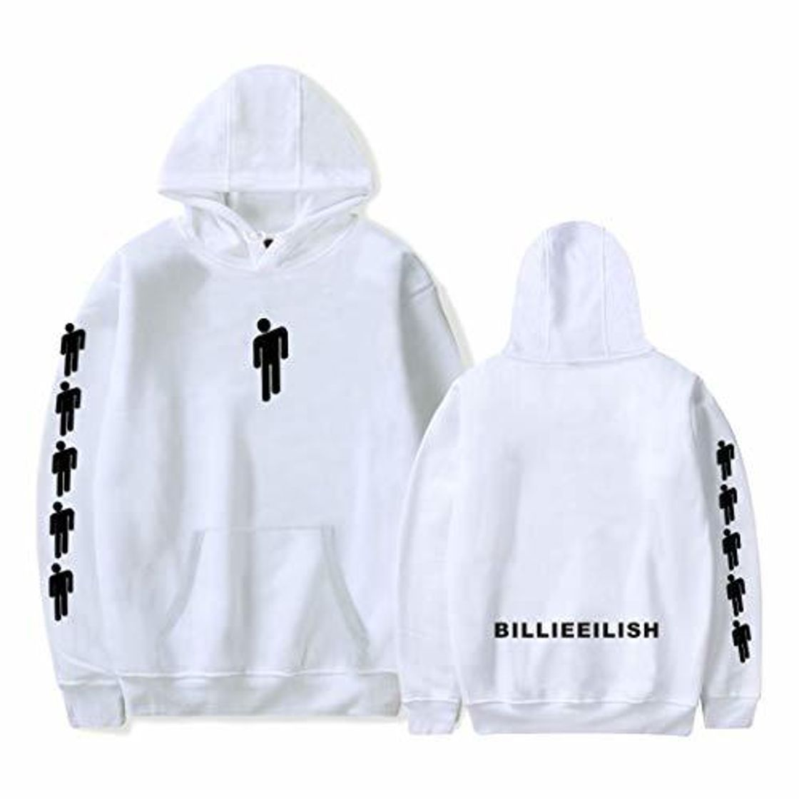 Social JLTPH Mujer Billie Eilish Sudaderas con Capucha Bellyache Jerséis Estilo Clásico Moda