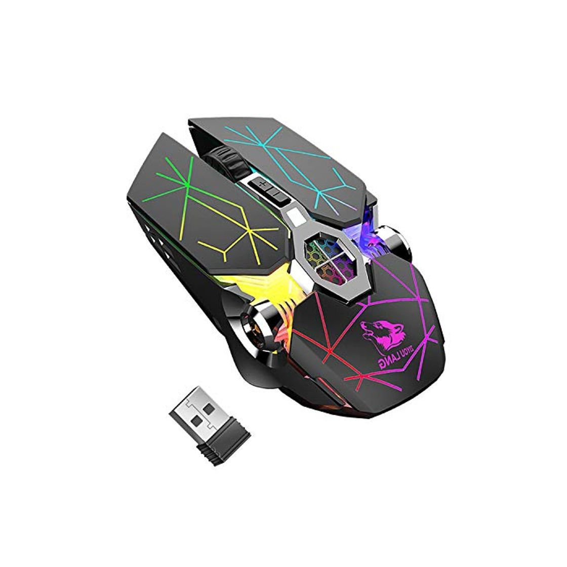 Social Ratón inalámbrico para juegos