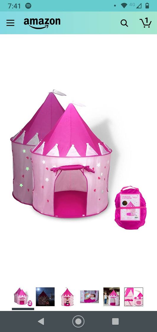 Products Tienda de castillo de princesa que brilla 👧♥️😍