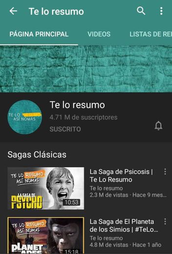 Te lo resumo - YouTube