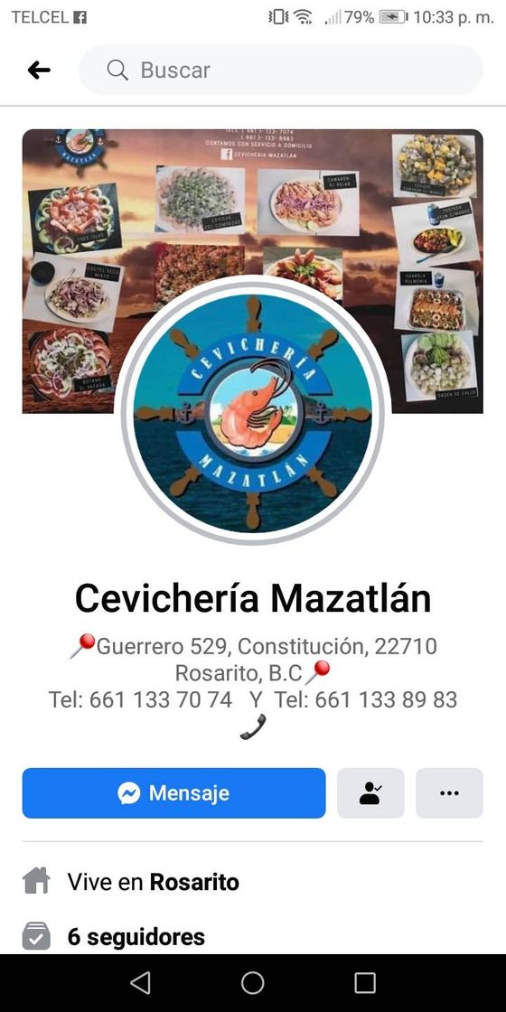 Restaurantes Cevichería Mazatlán