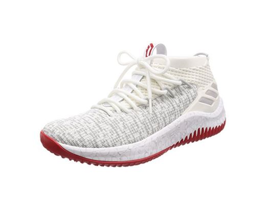 Adidas Dame 4, Zapatillas de Deporte para Hombre, Blanco