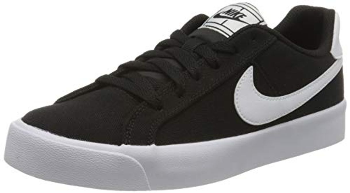 Fashion Nike Court Royale AC Canvas, Zapatillas para Mujer, Negro