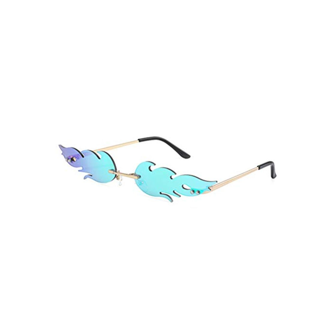 Social JFan Gafas de sol Unisex Adulto Vintage Polarizadas Mujer Hombre UV400 Protección Gafas de sol con Montura Gafas Accesorios de Moda Creativos Gafas de sol de Verano