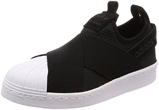 adidas Superstar Slip On W, Zapatillas para Mujer, Negro