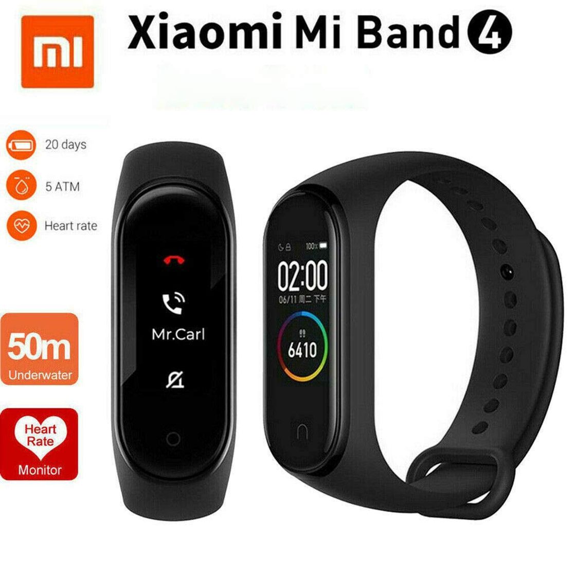 Product Xiaomi mi Band 4 Pulsera de Fitness Inteligente Monitor de Ritmo cardíaco