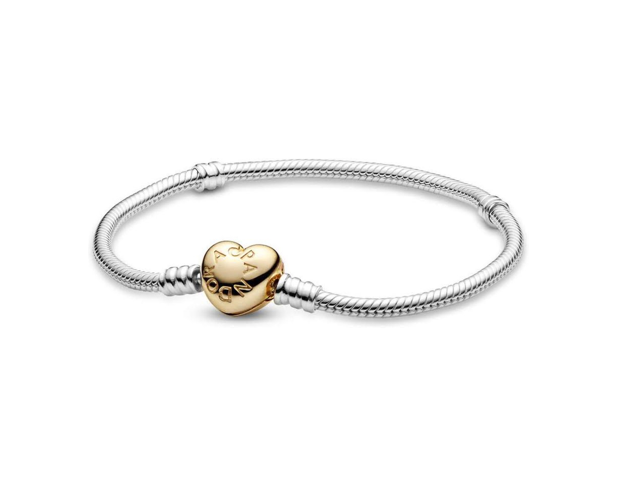 Fashion Pandora Pulsera charm Mujer plata