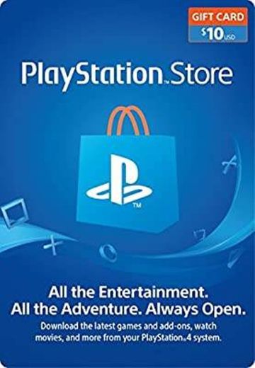 $10 PlayStation Store Gift Card [Digital Code]