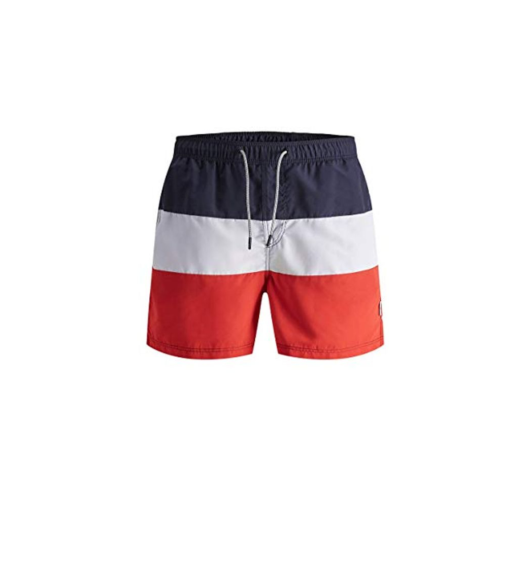 Social Jack & Jones JJIARUBA JJSWIMSHORTS AKM Color Block Bañador para Hombre
