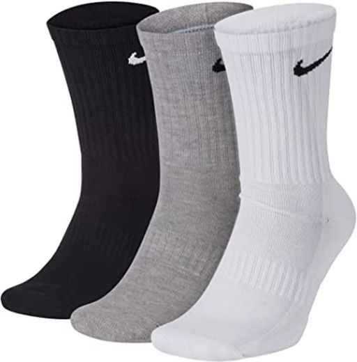 Nike U Nk Everyday Cush Crew 3pr Calcetines