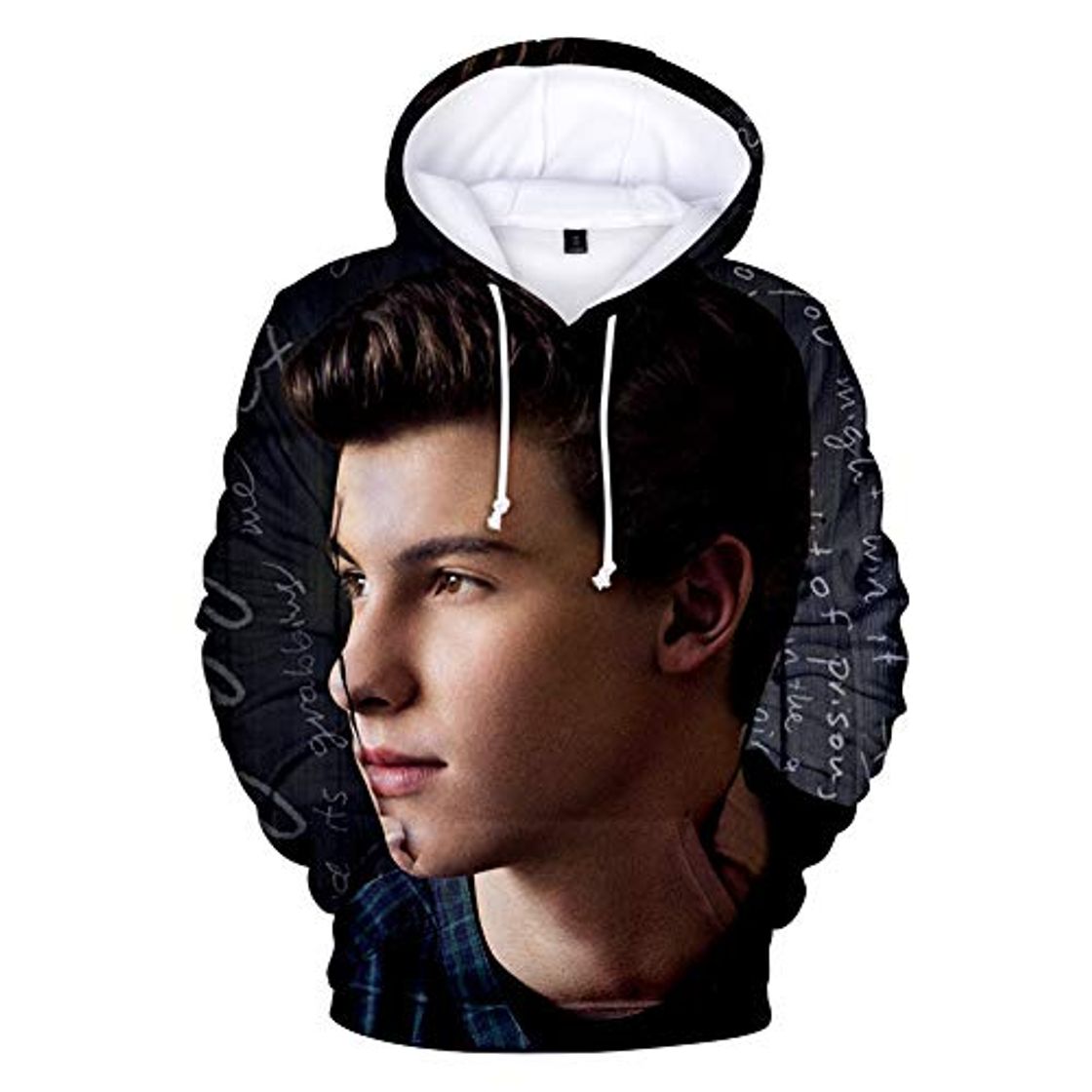 Productos Yuanou 3D Shawn Mendes Sudaderas con Capucha Hombres Mujeres Unisex