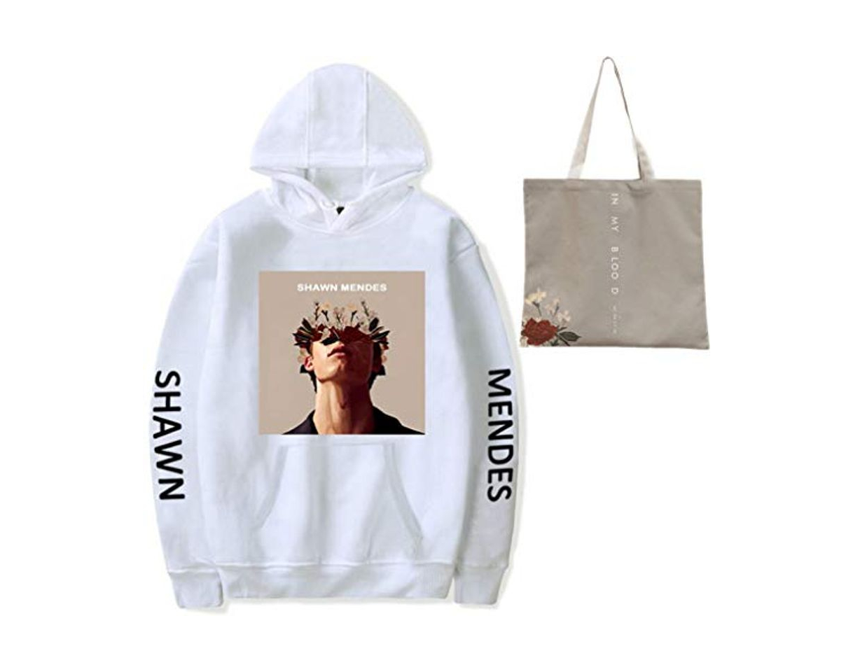 Fashion Shawn Mendes Cantante Camisa de Entrenamiento Impresión Lindo Bolsas de Hombro Regalo