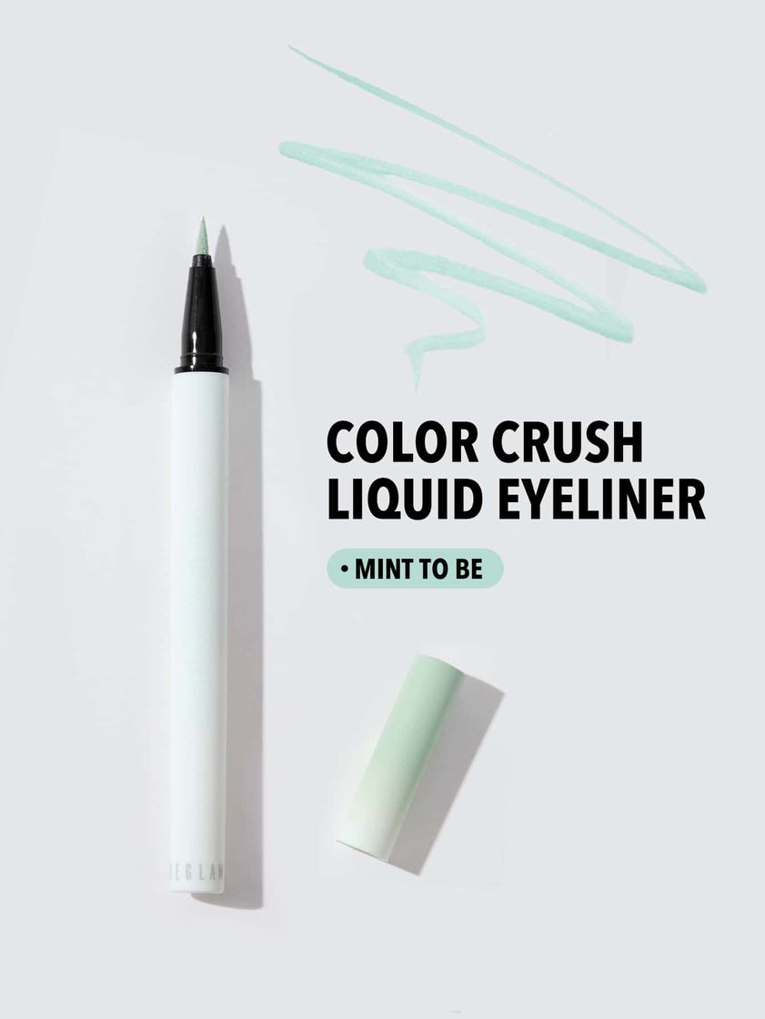 Productos Eyeliner líquido color menta