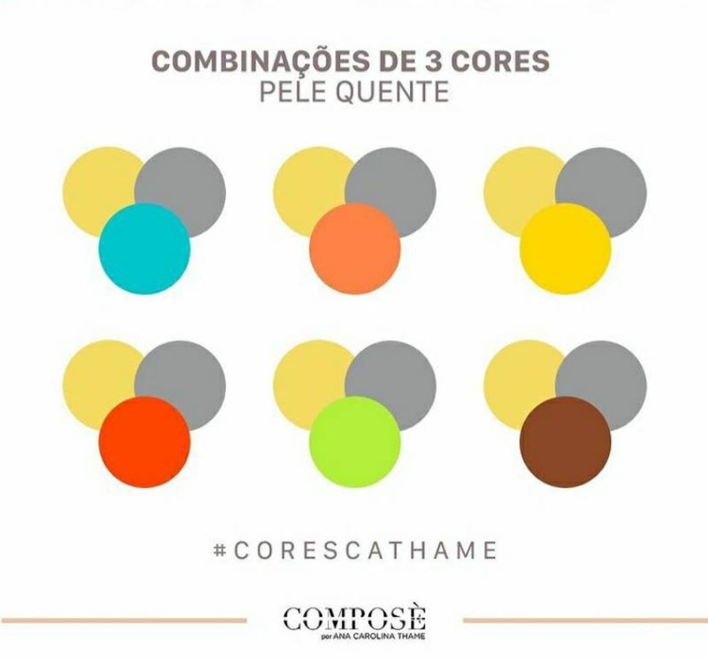 Moda Combinação de 3 cores pele quentes