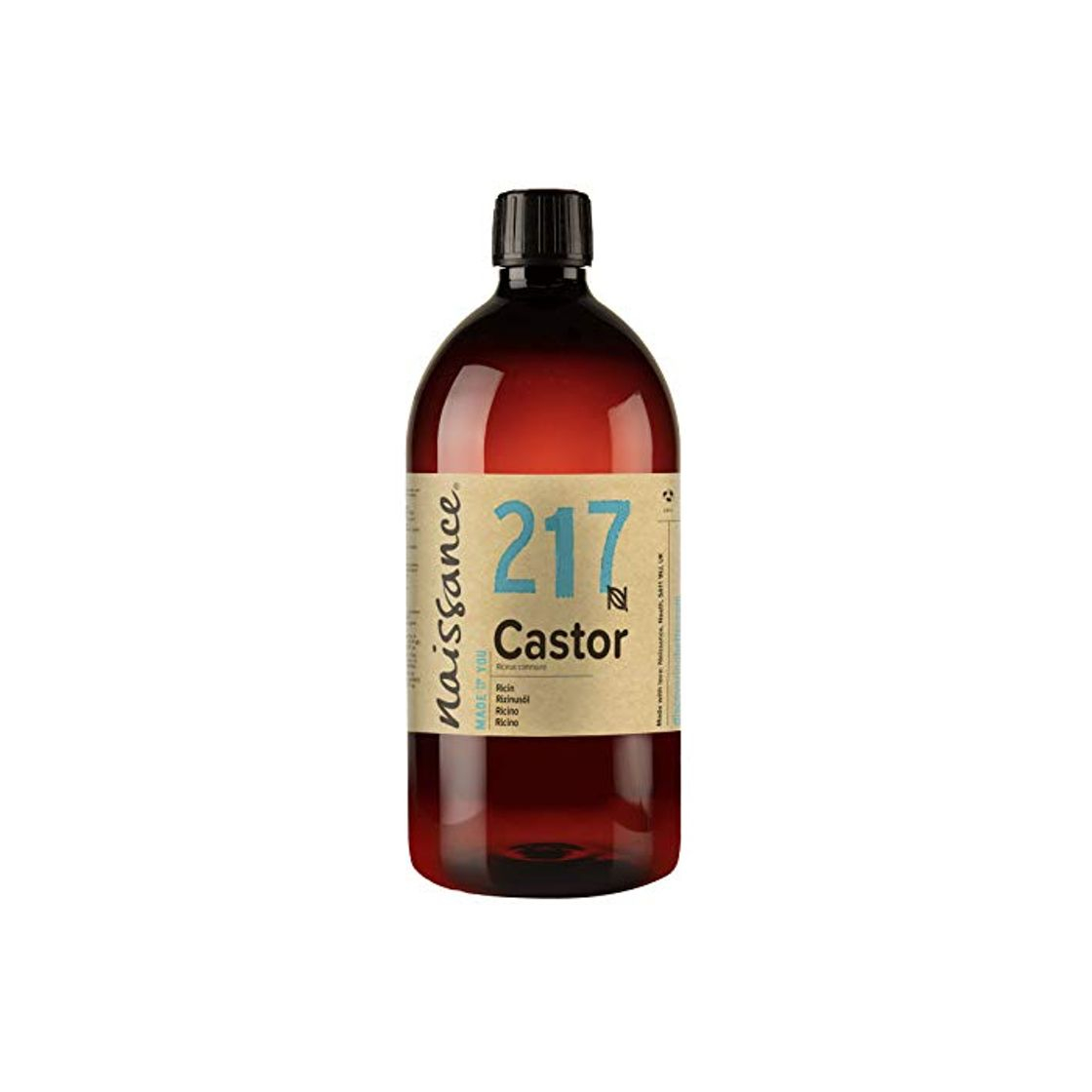 Social Naissance Aceite de Ricino 1 litro - Puro