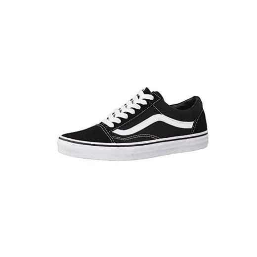 Vans Old Skool, Zapatillas Unisex Adulto, Negro