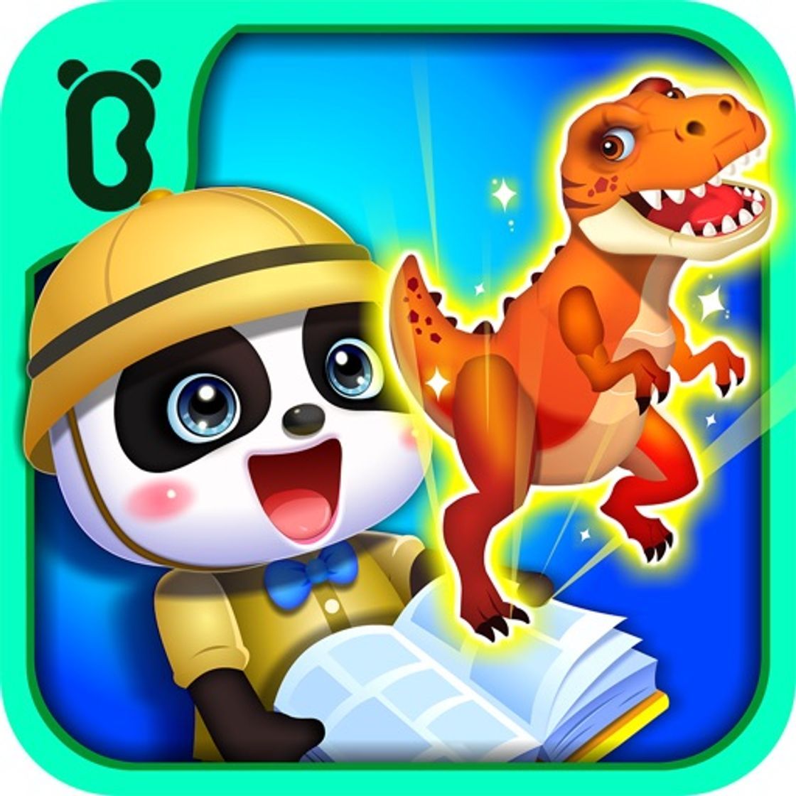 App Baby Panda Dinosaur World Game