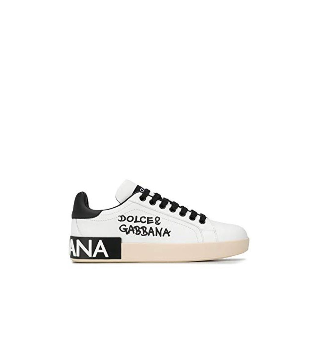 Social Moda Dolce E Gabbana Mujer CK1544AW710FHWF57 Blanco Cuero Zapatillas