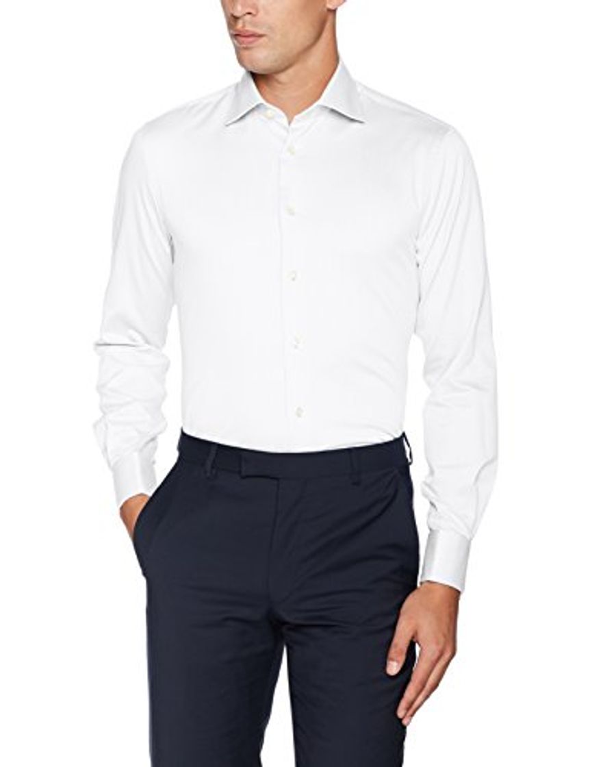 Producto Tommy Hilfiger Core Stretch Slim Poplin Shirt Camisa, Blanco