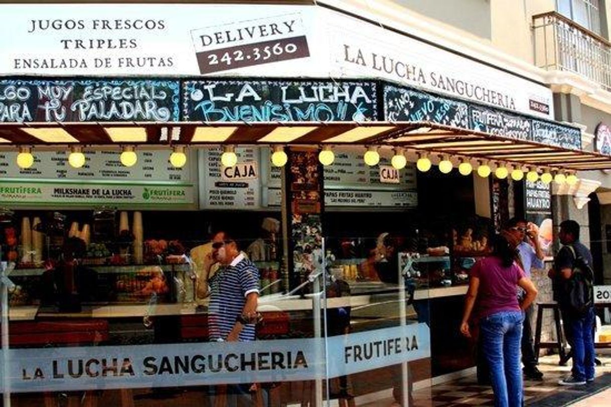 Restaurantes La Lucha Sanguchería Criolla