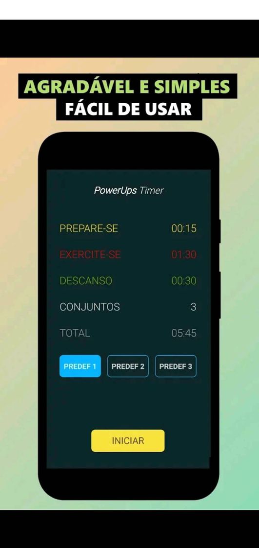 Interval Timer: uso muito pra comentar em sorteios
