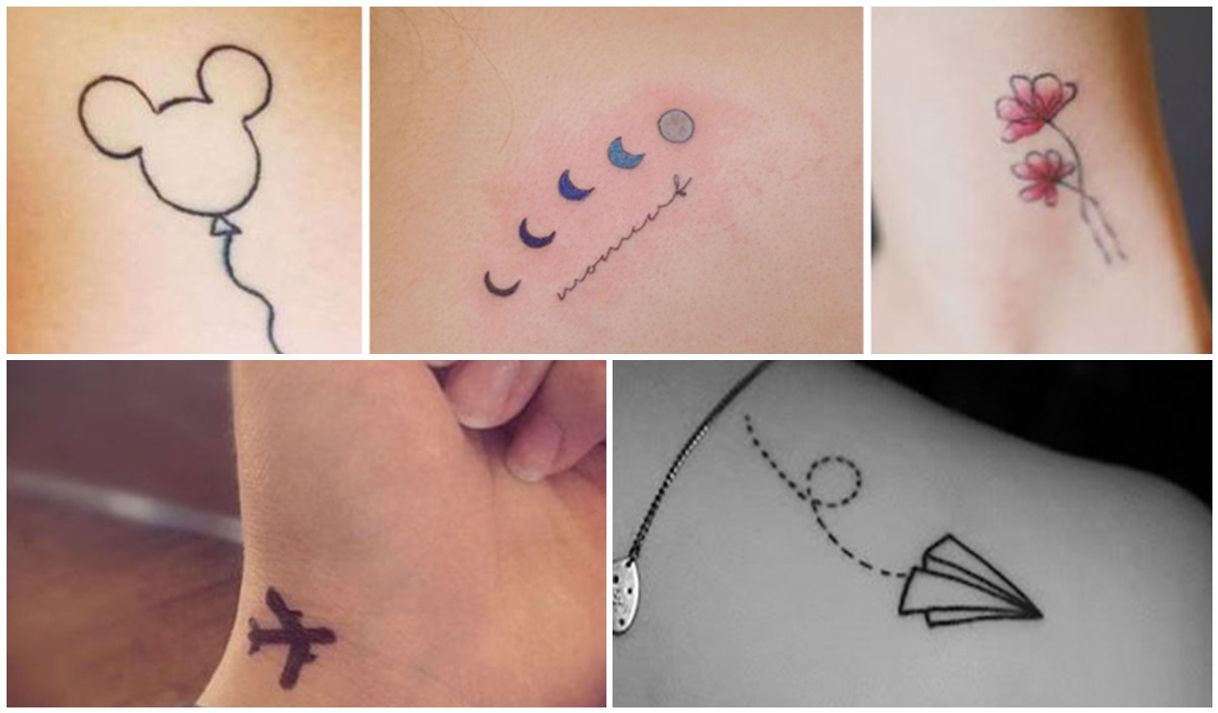 Fashion Tatuagens pequenas