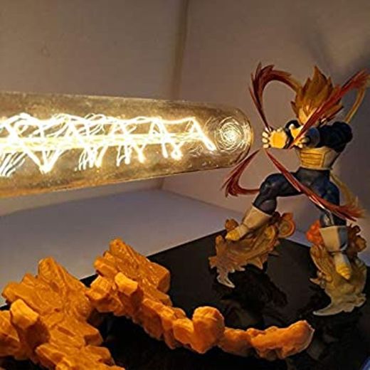 Dragon Ball Z Figuras Son Goku lámpara Led habitación Decorativa Dragon Bola lámpara Goku Tortuga Qigong Figura de acción Mesa luz de la Mesa