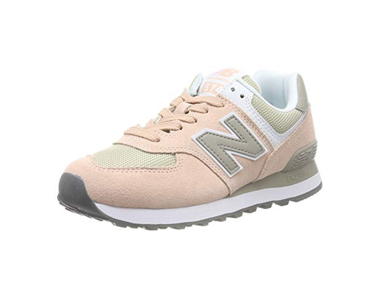 Fashion New Balance 574v2, Zapatillas para Mujer, Gris