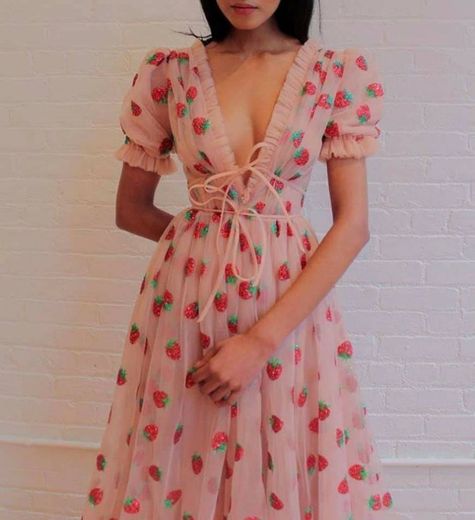 Lirika Matoshi 🍓 strawberry dress