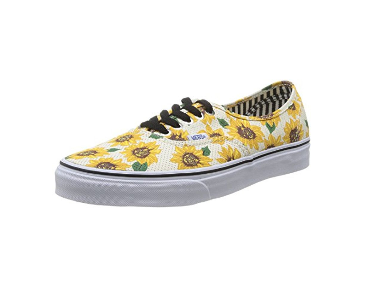 Fashion Vans Authentic Zapatillas con diseño de girasol