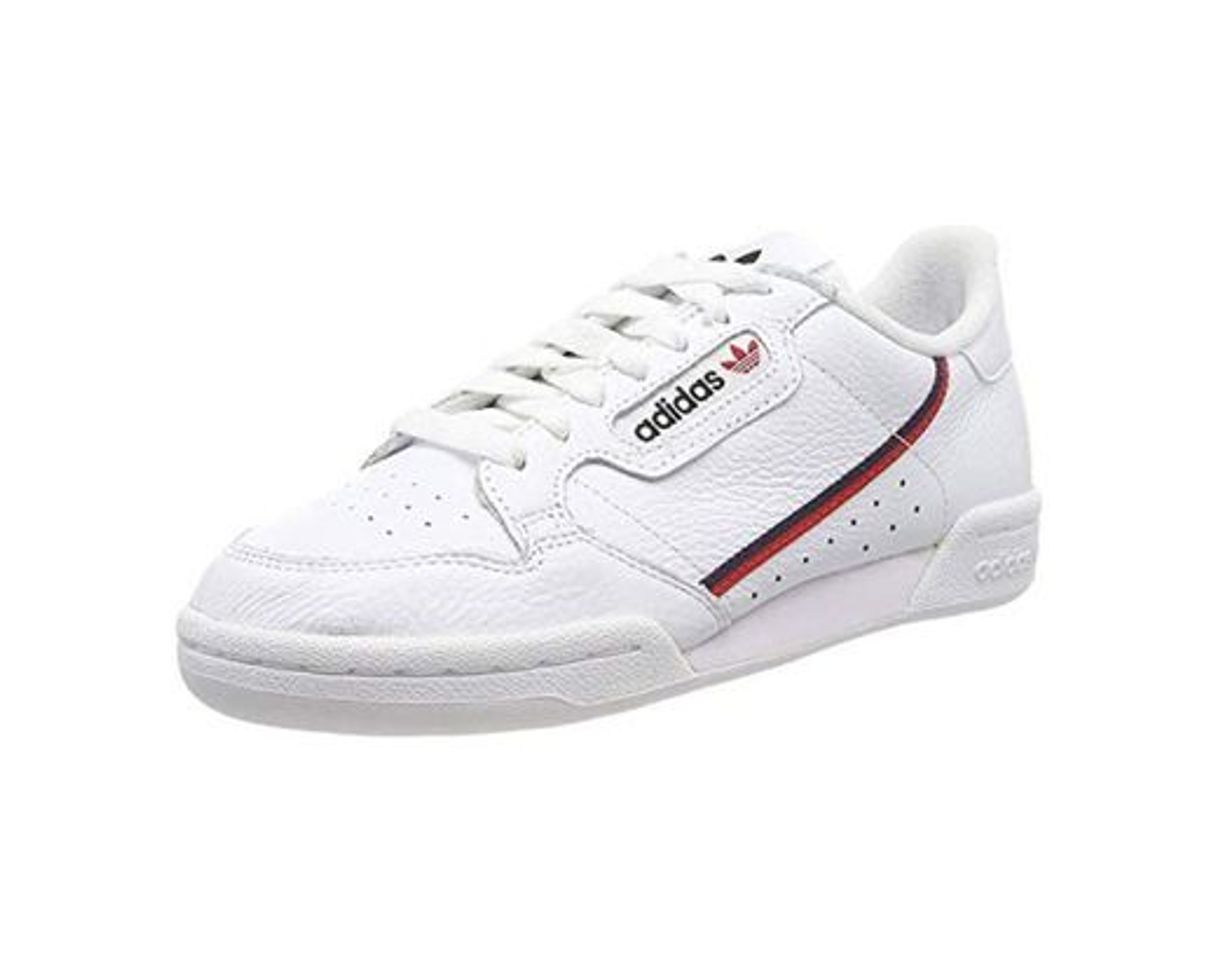 Social adidas Continental 80, Zapatillas de Gimnasia para Hombre, Blanco
