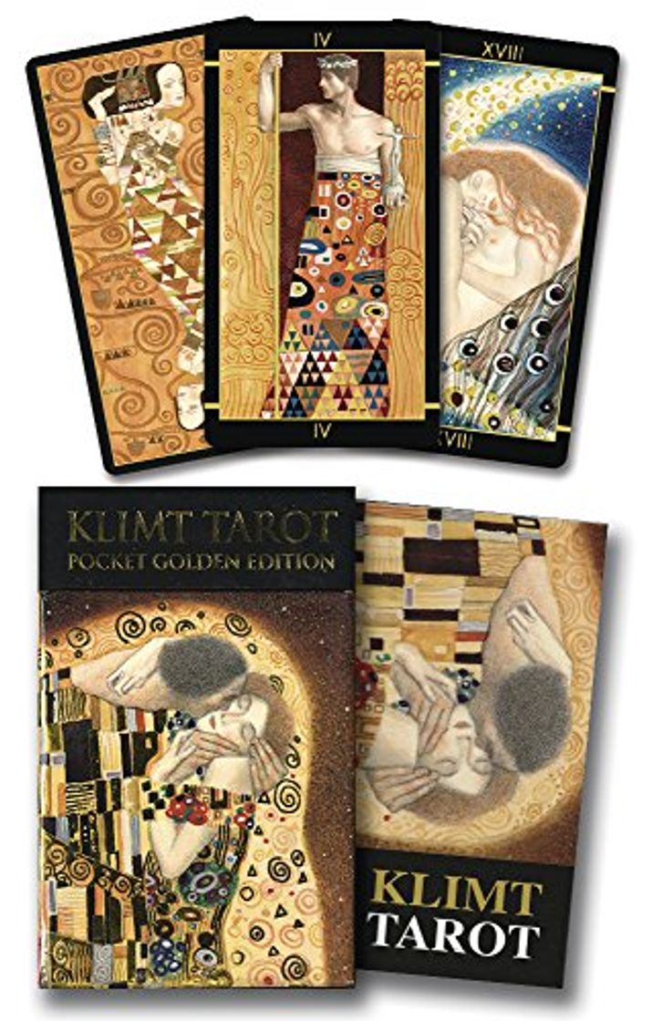 Libro Golden Tarot of Klimt Mini Deck