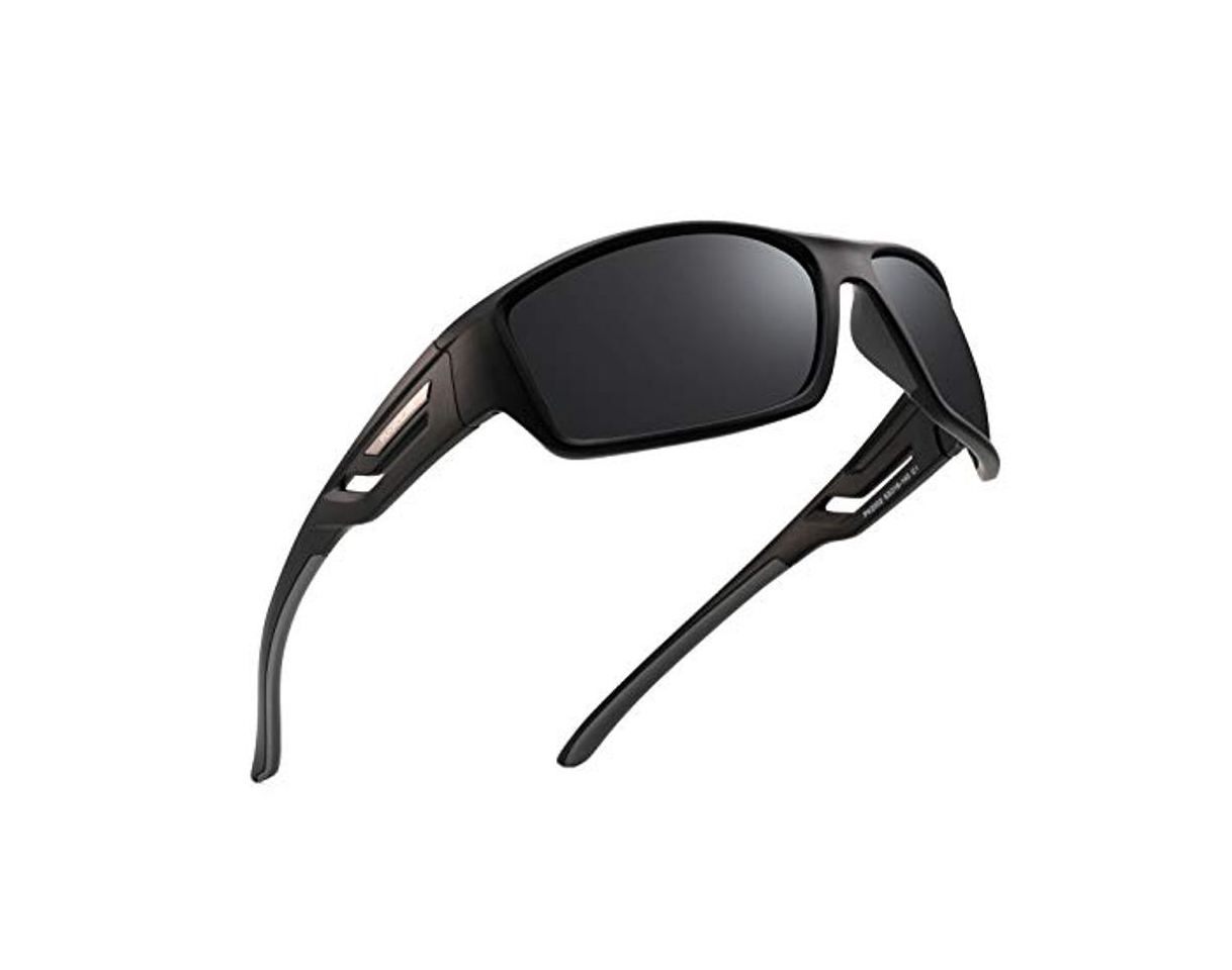 Fashion PUKCLAR Gafas de sol deportivas polarizadas para hombres y mujeres, conducir, ciclismo,