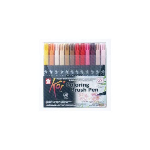Sakura KOI Coloring Brush Set 24 - Pack de 24 rotuladores