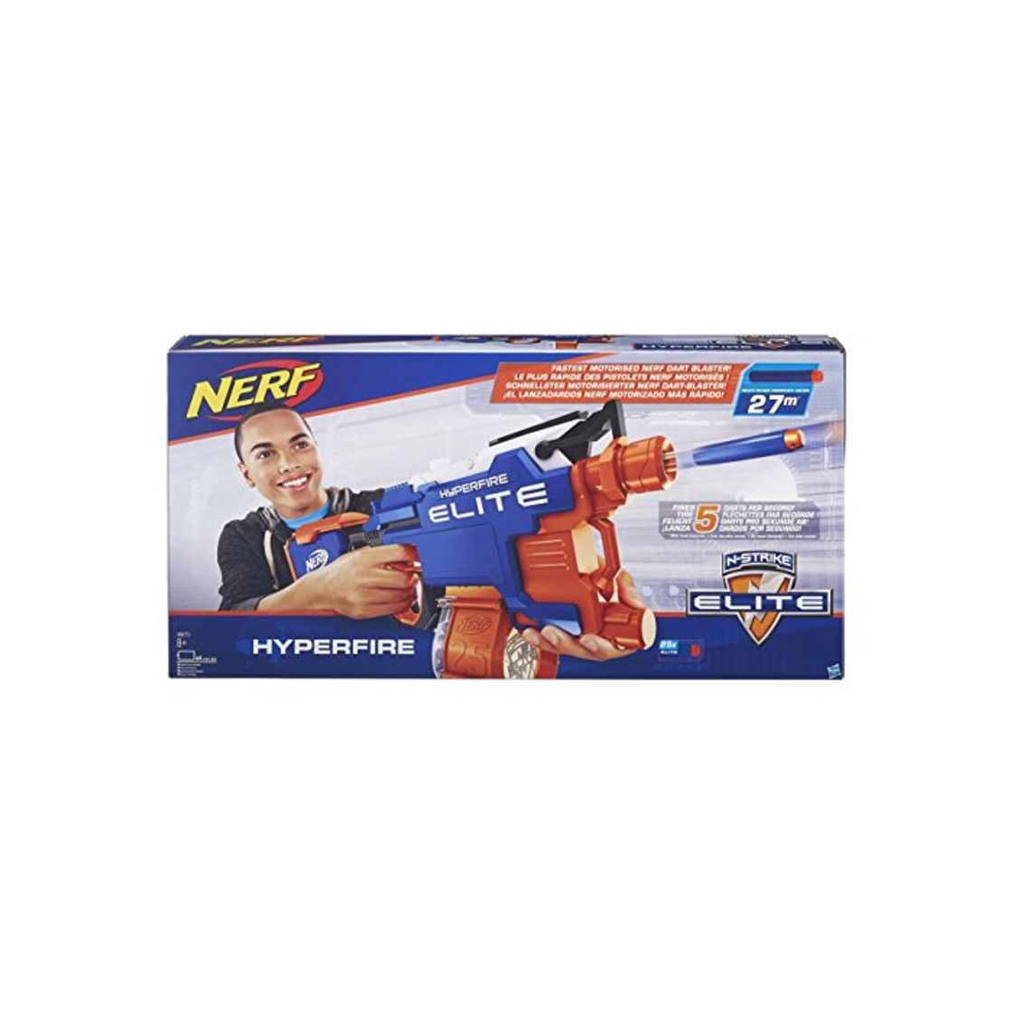 Productos Nerf-B5573EU4 Lanzador Nerf, multicolor