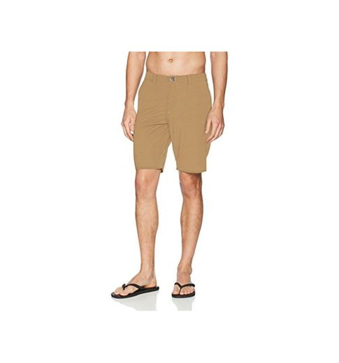 Pantalones cortos para hombre Volcom Legere marrón arena 58