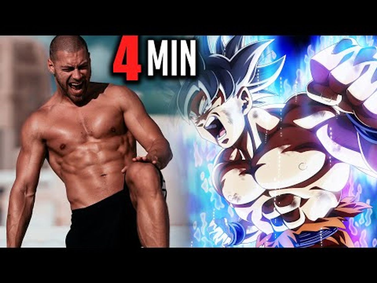 Moda Rutina de Abdominales de 4 Minutos al estilo Saiyajin 