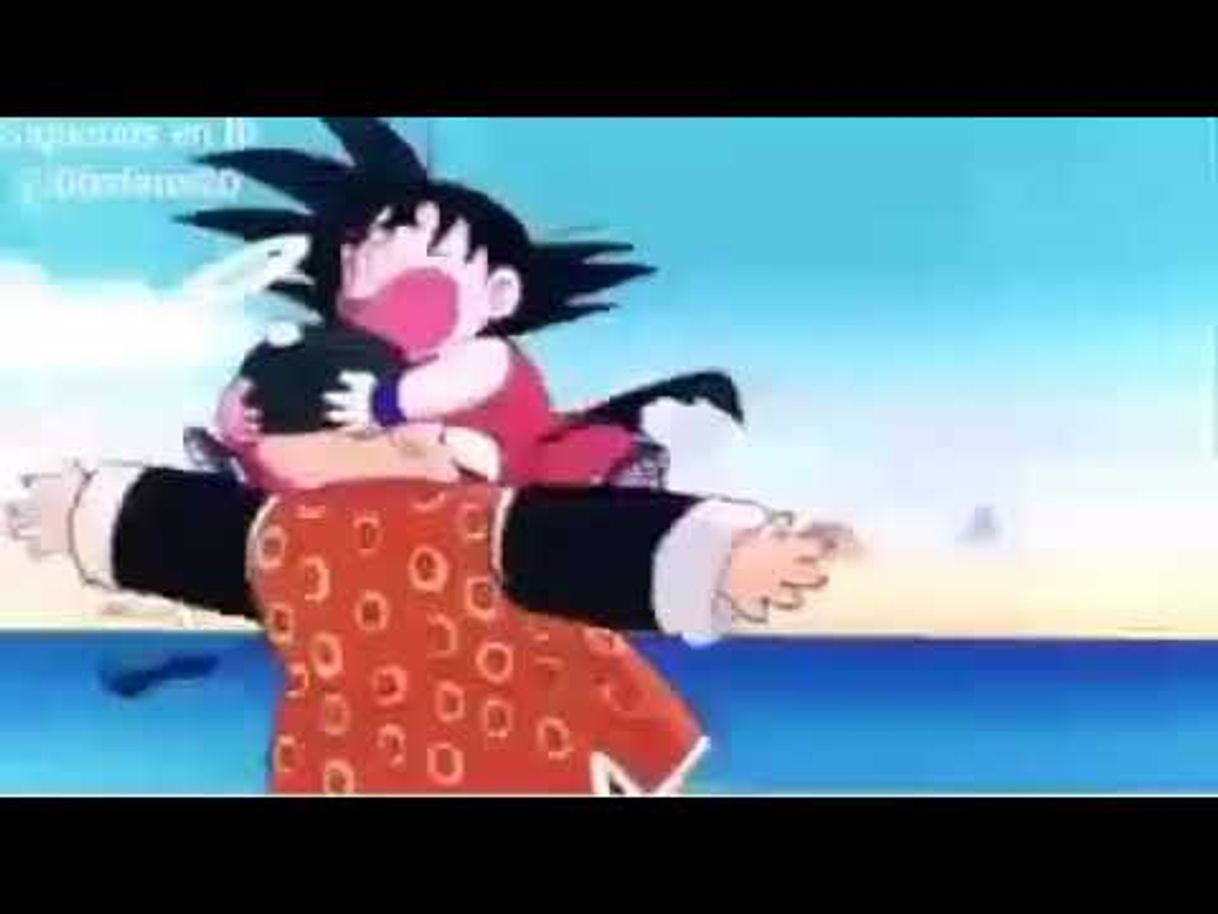 Fashion Goku se reencuentra con su abuelo 😢😭