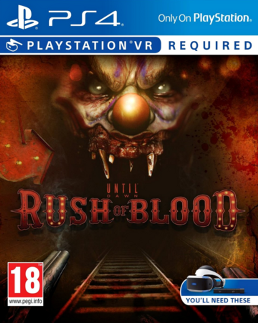 Videojuegos Until Dawn: Rush of Blood