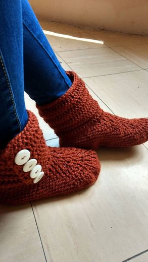 Botas de crochet