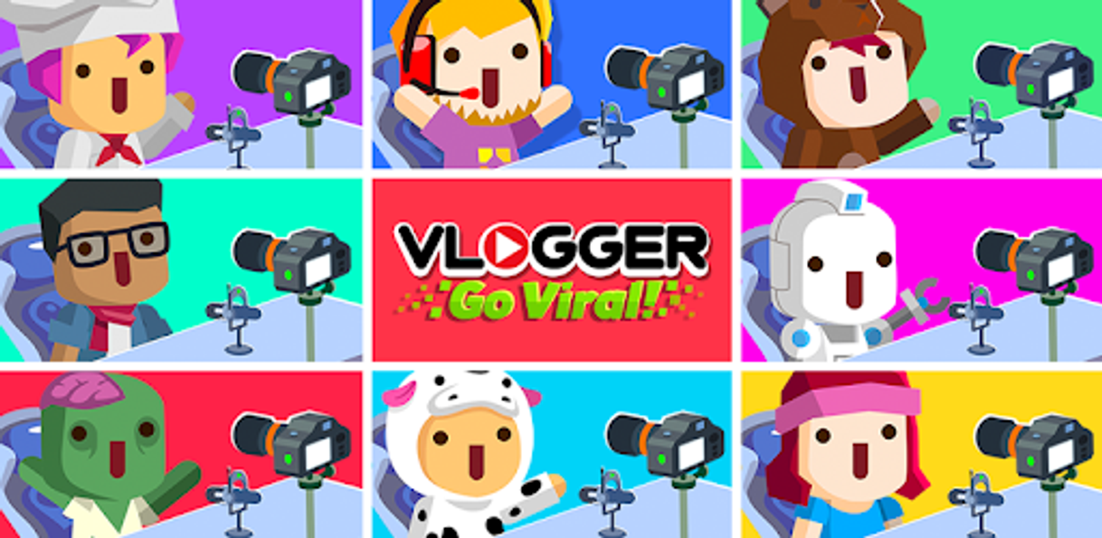 Videogames Vlogger Go Viral - Tuber Game