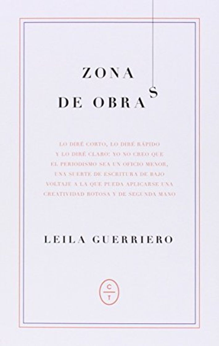 Libro Zona De Obras