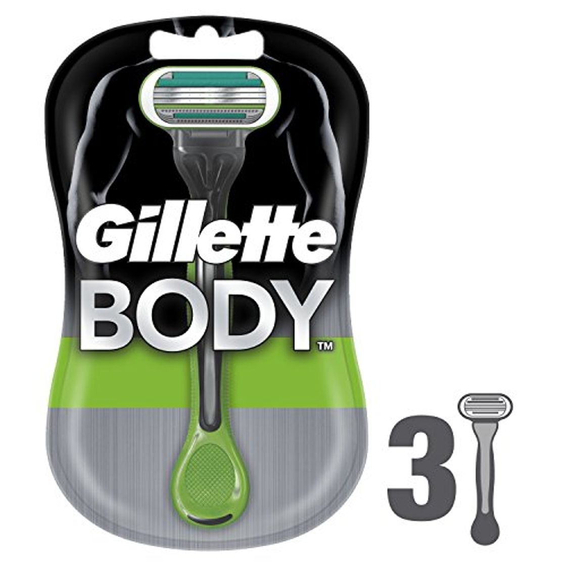 Gillette Body Maquinillas Desechables Para Hombre para el Cuerpo
