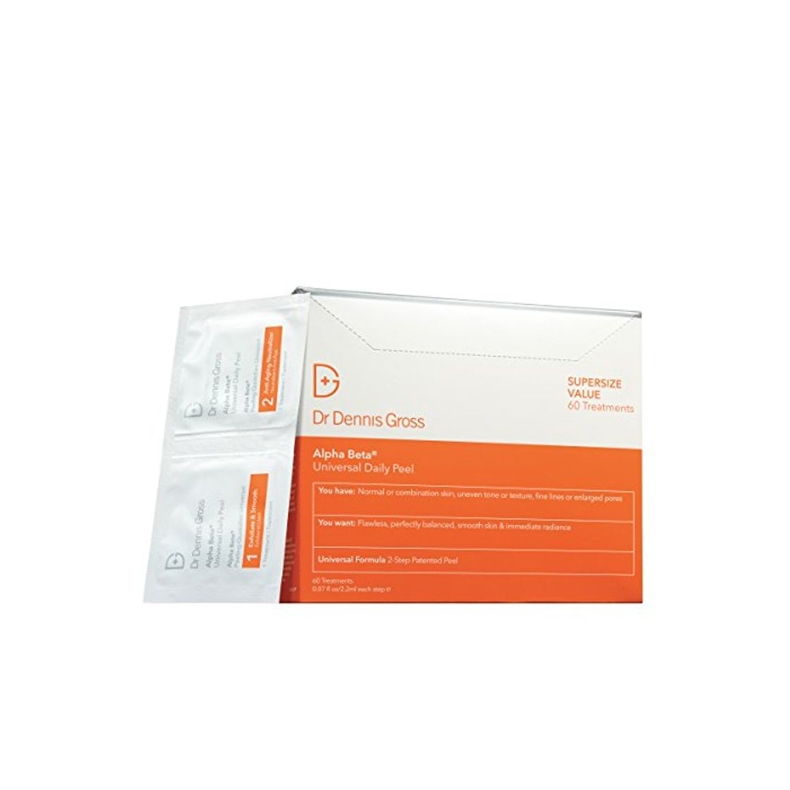 Dr Dennis Gross Alpha Beta Daily Peel extra Strength Formula packettes