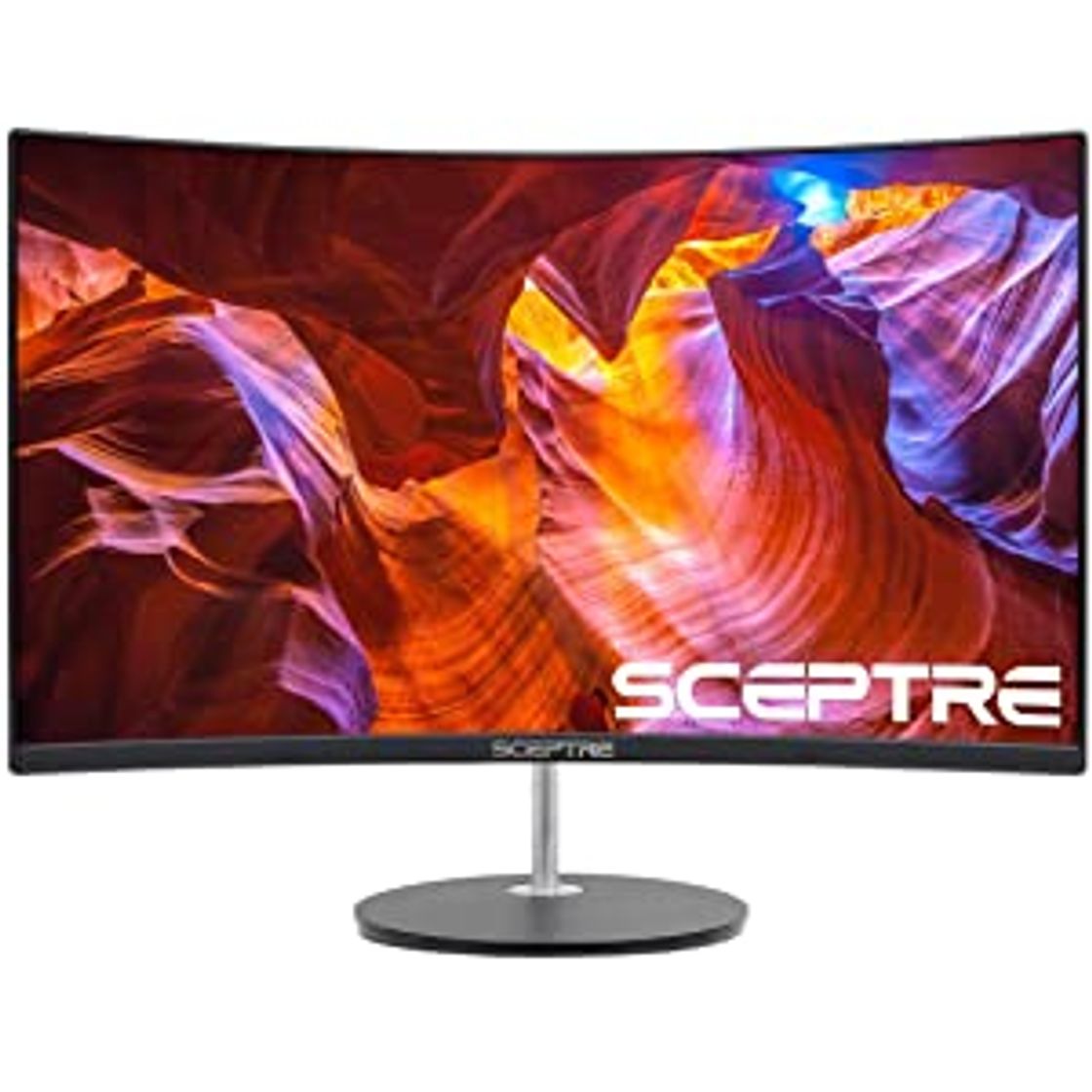 Social Sceptre 24" Curvo 75Hz Gaming LED Monitor Full HD 1080P HDMI