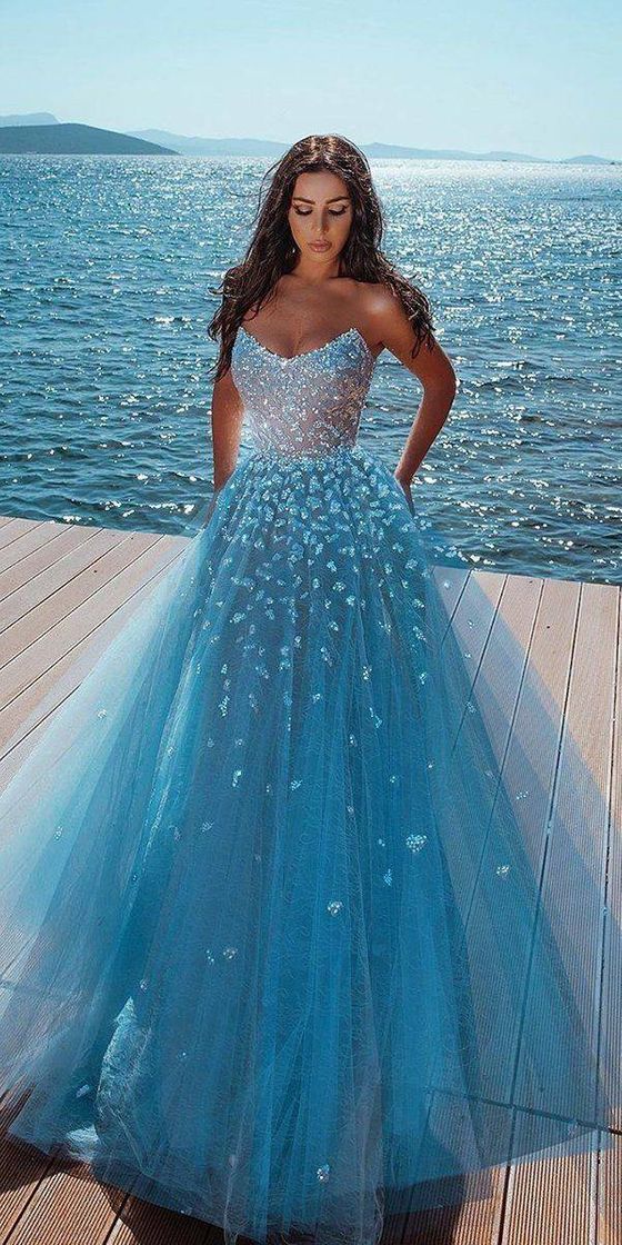 Social Vestido de casamento azul💙💥