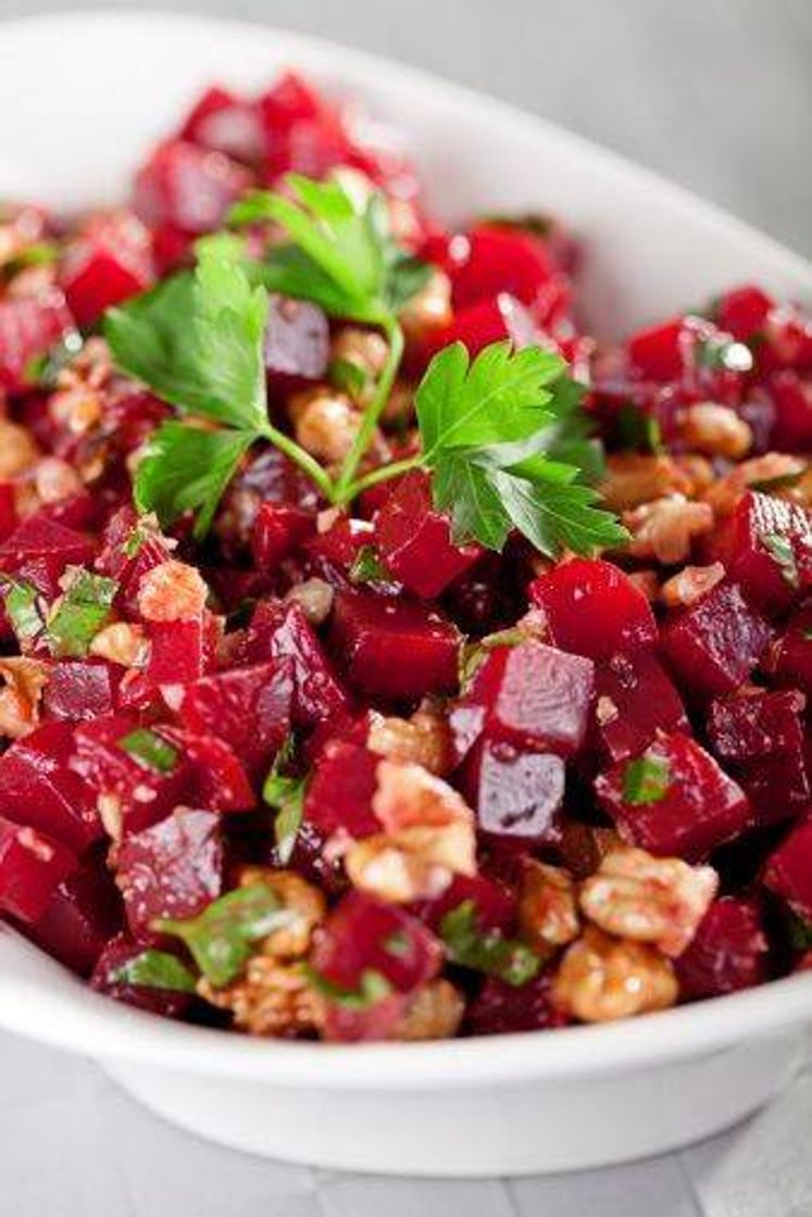 Social Salada de beterraba e  grão  de bico 