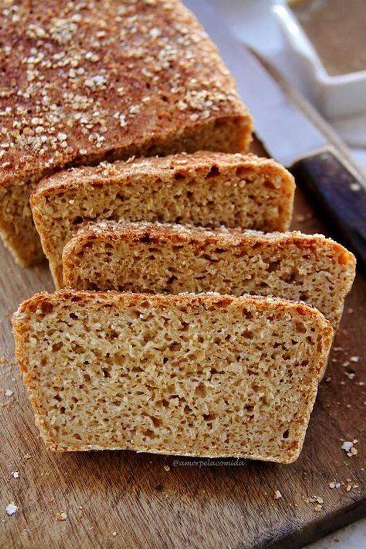 Moda Pão  de quinoa e aveia. 🍞